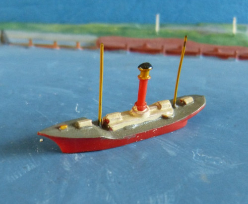 Plastik modell feuerschiff mit - plastik,